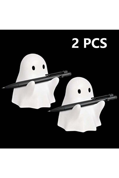 Generic Halloween Ghost Pen Holder Figurine, Spooky Resin Ghost Statue, Cute ...
