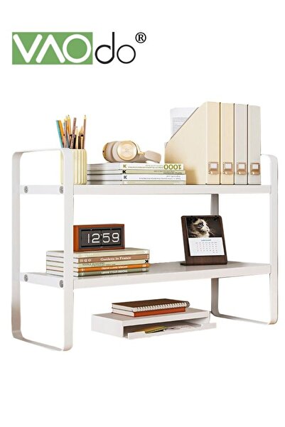 Generic Wooden Desk Rack Storage Rack Desktop Supplies Simple Dresser Top Org...