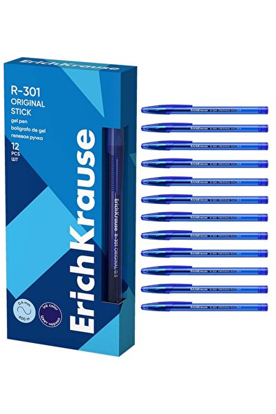 Generic 12-Piece Orginal Stick Gel Ink Pen Blue Ink