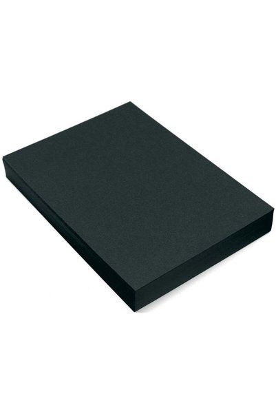 Generic Color Card Paper Black, A5 - 20 Sheets - 250GSM Thick Colored Card St...