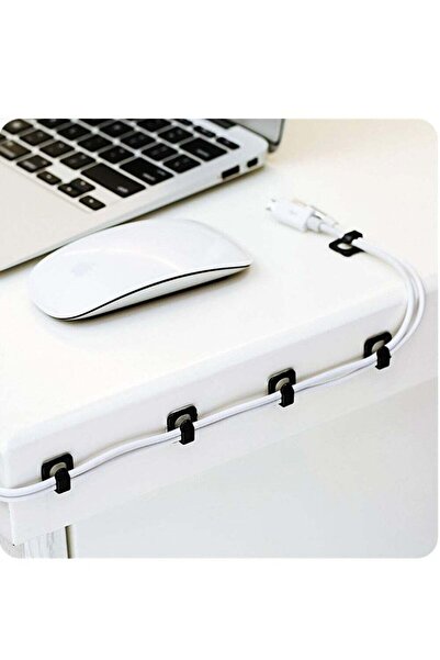 Generic 36pcs Cable Organizer Clips Self-Adhesive, Wire & Cord Management Hol...