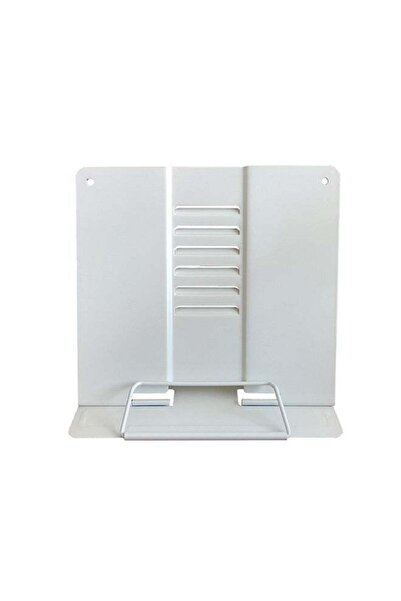 Generic Steel Book Holder Adjustable Six Angles Bookstand White