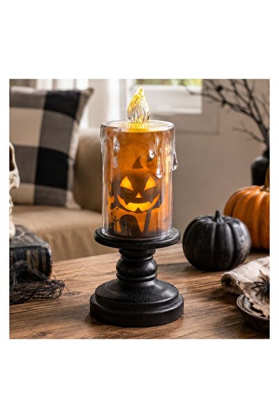 OEM Lumânare Decorativă Halloween cu Suport Negru, 13 cm – accesoriu de masă ...