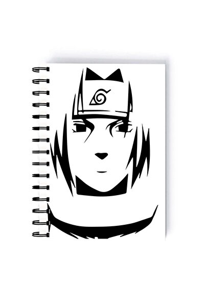 Generic Spiral A5 Notebook Naruto Shonen Action Manga Minimalist Japanese Ani...