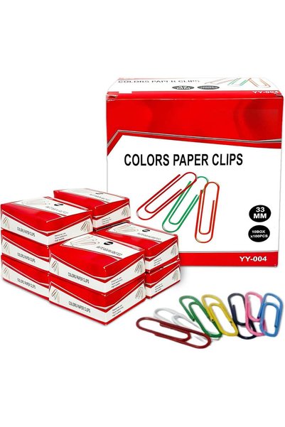 Generic Paper Clips –Strong Steel Paperclips for Office, School, Home & Class...