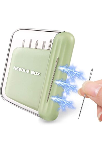 Generic Magnetic Sewing Needles Case, Portable Travel Holder with 10PCS Needl...