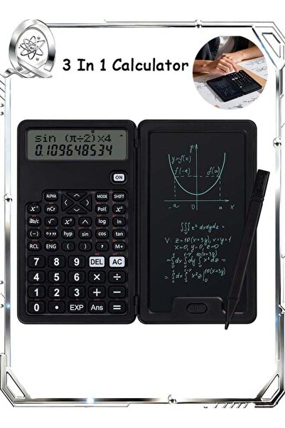 Generic Scientific Calculator, Small Mini Calculators with Writing Notepad an...