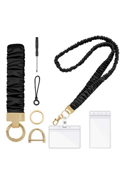 Generic Scrunchies Lanyards for Id Badges and Keys