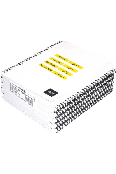 Generic FIS LIGHT Pack of 10 Spiral Soft Cover Notebook, Single Line, 9X7 Inc...