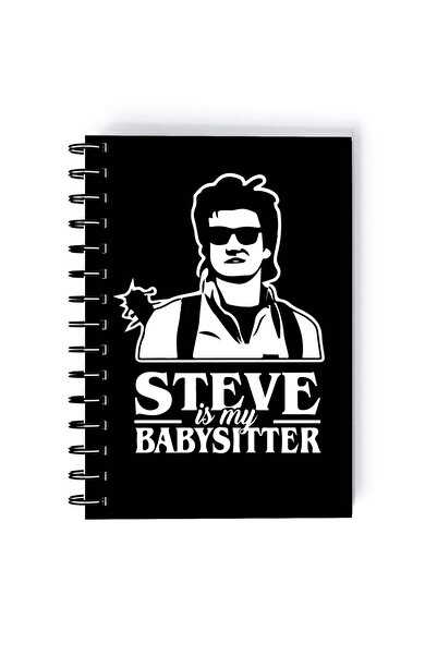 Generic Spiral A5 Notebook Steve Baby Sitter TV Series Stranger Things Netflix
