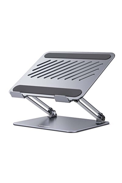 Generic Ergonomic Laptop Riser Adjustable Notebook Stand Portable Metal Lapto...