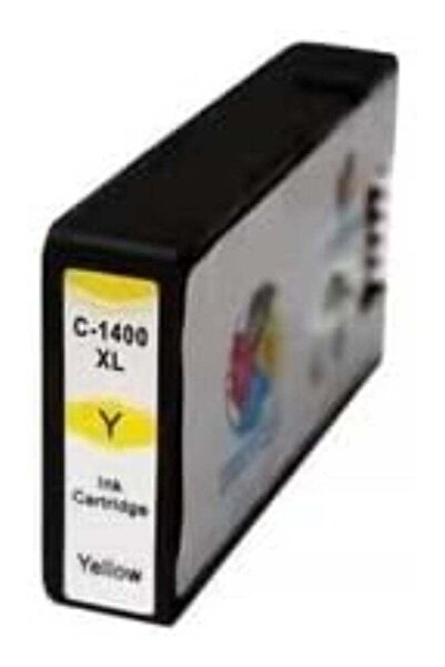 Generic Reacon Compatible Ink Cartridge for Canon PGI-1400XL, Yellow, High Yi...