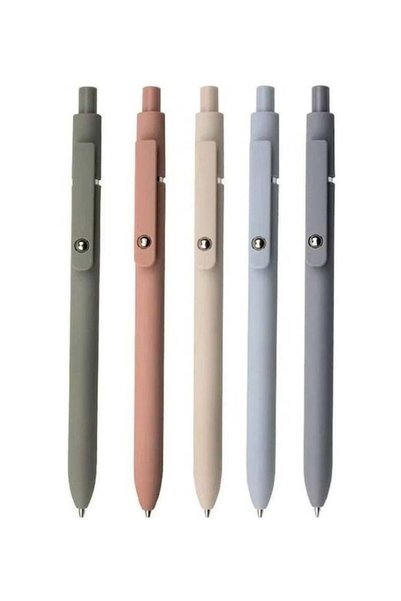Generic 5 quick-drying ink pens, extendable ink pens 0.5mm