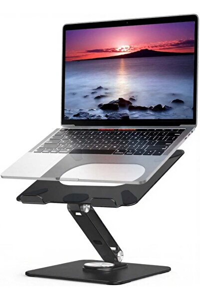 Generic LSX7 Laptop Stand, 360 Angle Adjustable Rotating Base, Ergonomic Adju...