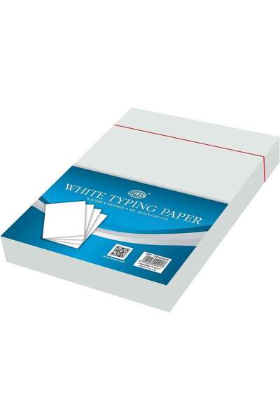 Generic FIS A4 Typing Paper, 500 Sheets, 60 GSM, Plain White for Office and S...