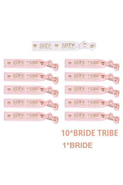 Generic 11 Pcs Bachelorette Party Favors Wristbands Bracelets Bride and Bride...