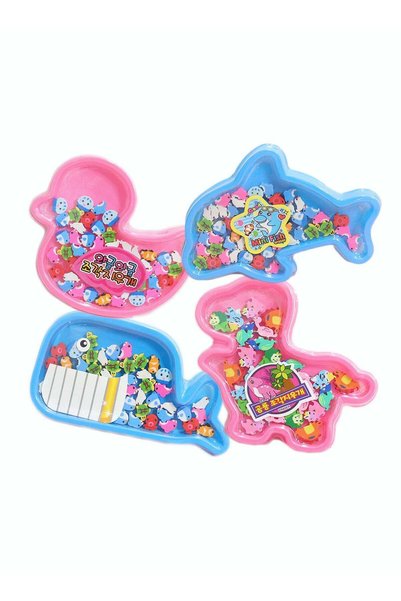Generic Cute Animal Mini Erasers Set for Kids Fun School Supplies Perfect as ...