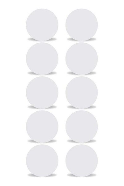 Generic Rubik Ntag215 NFC Mini Coin Card Tags 13.56 MHz (Non Adhesive) Blank ...