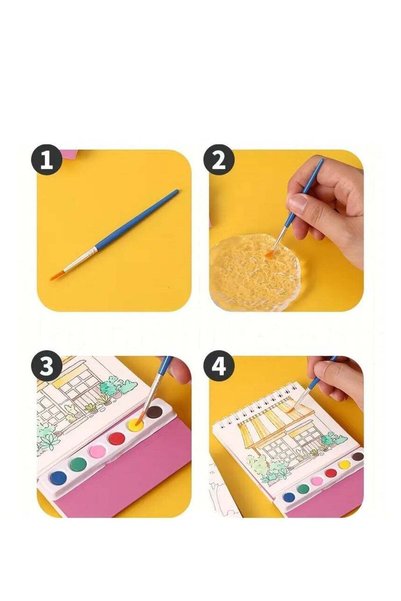 Generic Watercolor Painting Book