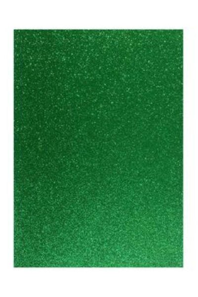 Generic GLITTER FOAM SHEET 50X70CM GREEN