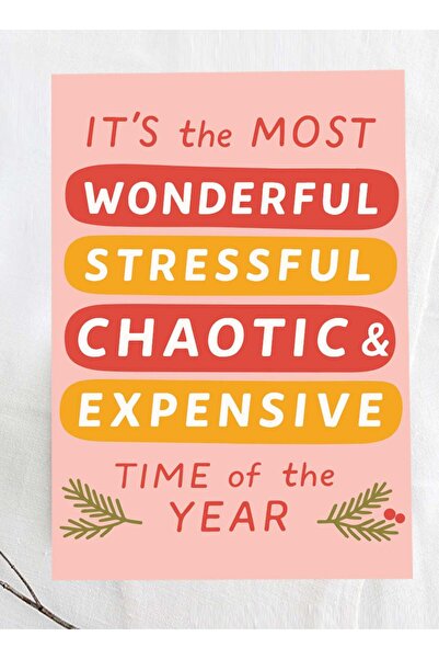 Generic Wonderful Christmas, Christmas Greeting Card