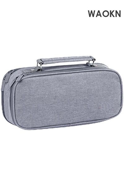 Generic Large Capacity Pencil Case with Handle – Oversized School & Office St...