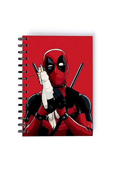 Generic Spiral A4 Notebook Dead Pool Ryan Reynolds Unicorn Toy Deadpool