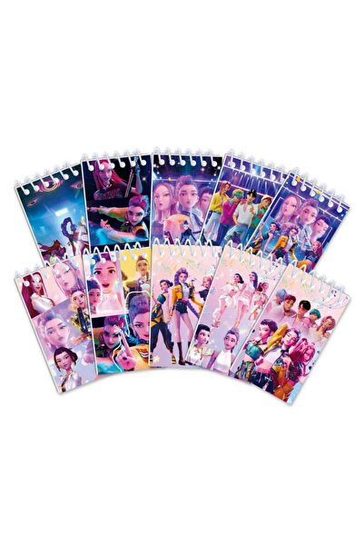Generic 10 Pack Pocket Notebook Small Spiral 10 * 6CM Mini Notepad Princess K...