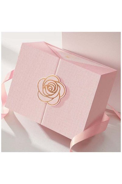 Generic 21×21×8 cm Gift Box with Magnetic Closure,Gift Box for Birthday Party...