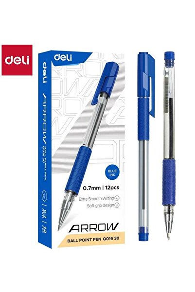 Generic EQ01630 Arrow Ballpoint Pens, 0.7mm Fine Point, Blue Ink, Soft Grip, ...