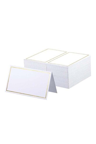 Generic Premium Place Cards, Used for Table Decoration, Seat Cards with Doubl...