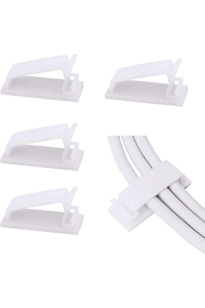 Generic Self-Adhesive Cable Management Clips, Wire Organizer Cord Holder for ...