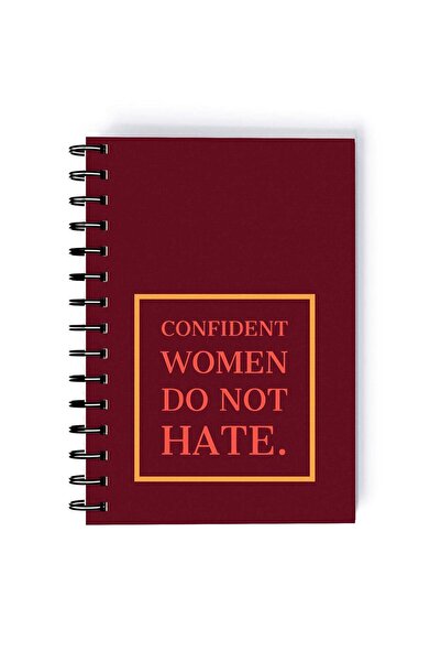 Generic Spiral A5 Notebook Women Empowerment Feminism Quote Confident Women M...