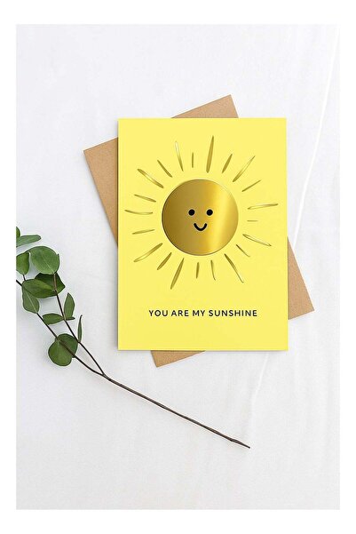 Generic You Are My Sunshine, Feel Good Greeting Card - A6 Greeting Card | Ide...