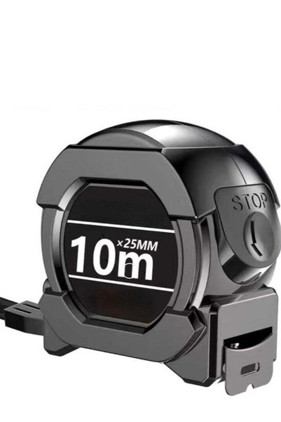Generic 10m household industrial tape measure, hard and non-bending, night vi...