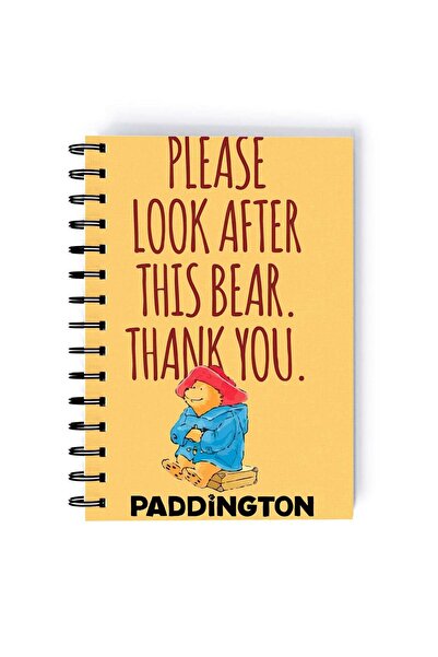Generic Spiral A5 Notebook Look After Quote Classic Cartoon Cute Kids Gift Pa...