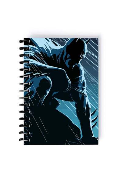 Generic Spiral A5 Notebook Batman Retro Comic Minimal Retro Comic