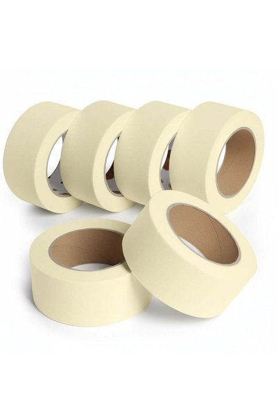 Generic 2 Inch Masking Tape Easy Tear | 6 Pcs – Multi Surface Painter’s Tape ...