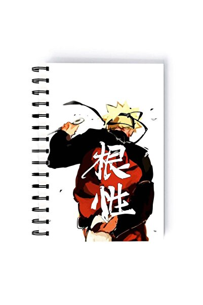 Generic Spiral A5 Notebook Naruto Japanese Animated Series Shonen Action Mang...