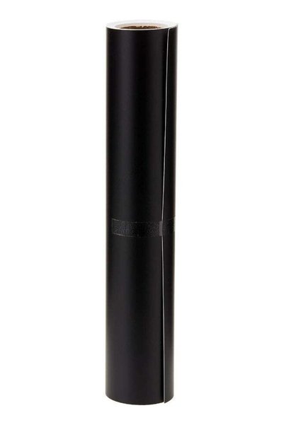 Generic Matte Black Vinyl Adhesive Roll 12" x 15 FEET, Permanent Black Vinyl ...