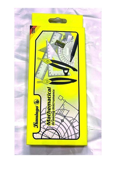 Generic Mathematical Drawing Instrument Set Assorted Color