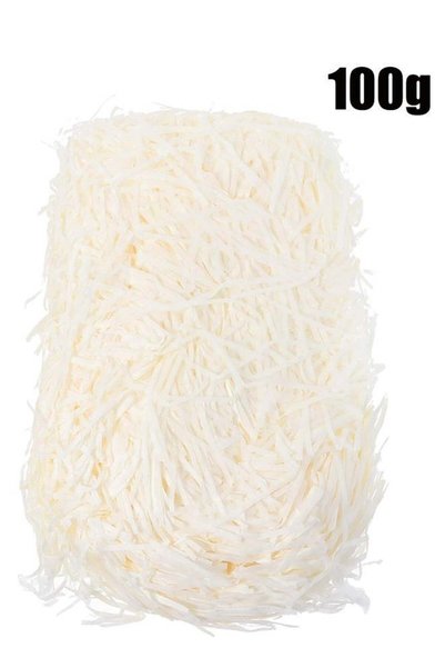Generic 100 gram Raffia Paper Shreds Strands Eco-friendly Shredded Crinkle Co...