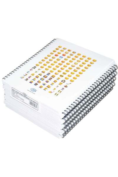 Generic FIS Pack of 10 Spiral Soft Cover Notebook Single Line, 9X7 Inches (22...