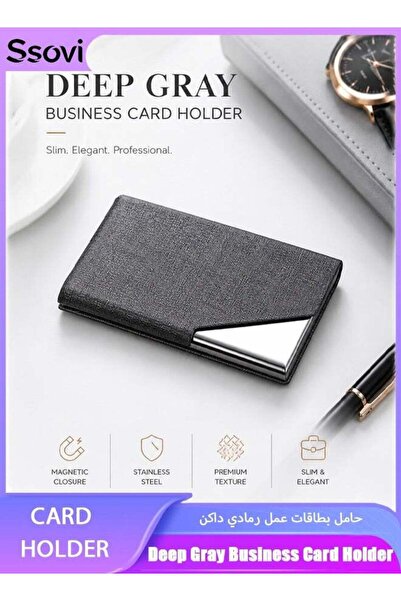 Generic Portable Practical Metal Business Card Holder, Fashionable Business C...