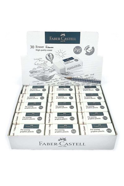 Generic 30-Piece Medium Size Eraser Set