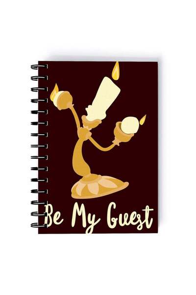 Generic Spiral A5 Notebook Beauty and the Beast Classic Cartoon Retro Fairy T...