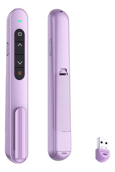 Generic Presentation Clicker for PowerPoint, RF 2.4GHz USB Wireless Presenter...