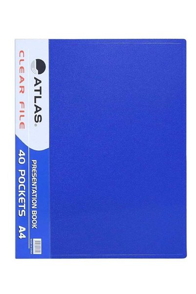 Generic File Presentation Book A4 40 Pockets
