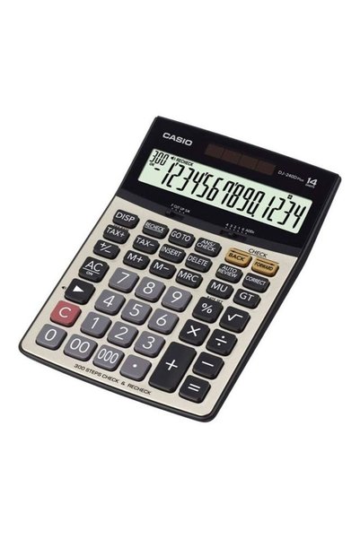 Generic DJ-240DPLUS 14-Digit Calculator Multicolour