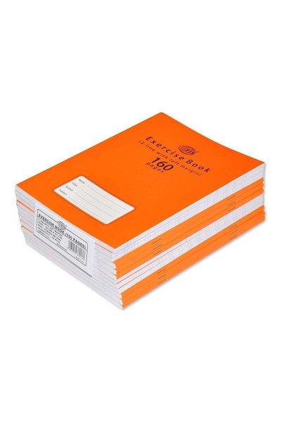 Generic Exercise Book, Size 165x210mm, 80 Sheets, 160 Pages, 2 Line with Left...